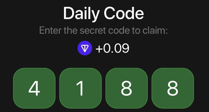 TonHash Daily Secret Code 22 June 2025